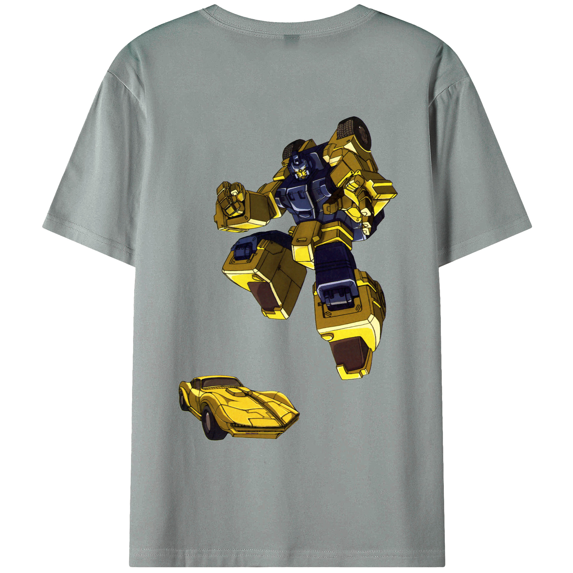 （画像用）  綿100％ メンズ半袖Tシャツ（バックプリント） 通気性